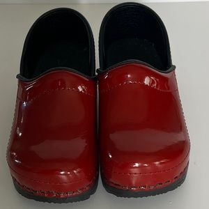 Sanita- Gitte Cabrio Kids' in Patent Red #5